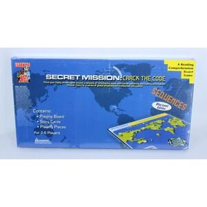 Learning Well Secret Mission Crack The Code Blue Level Edition Board Game